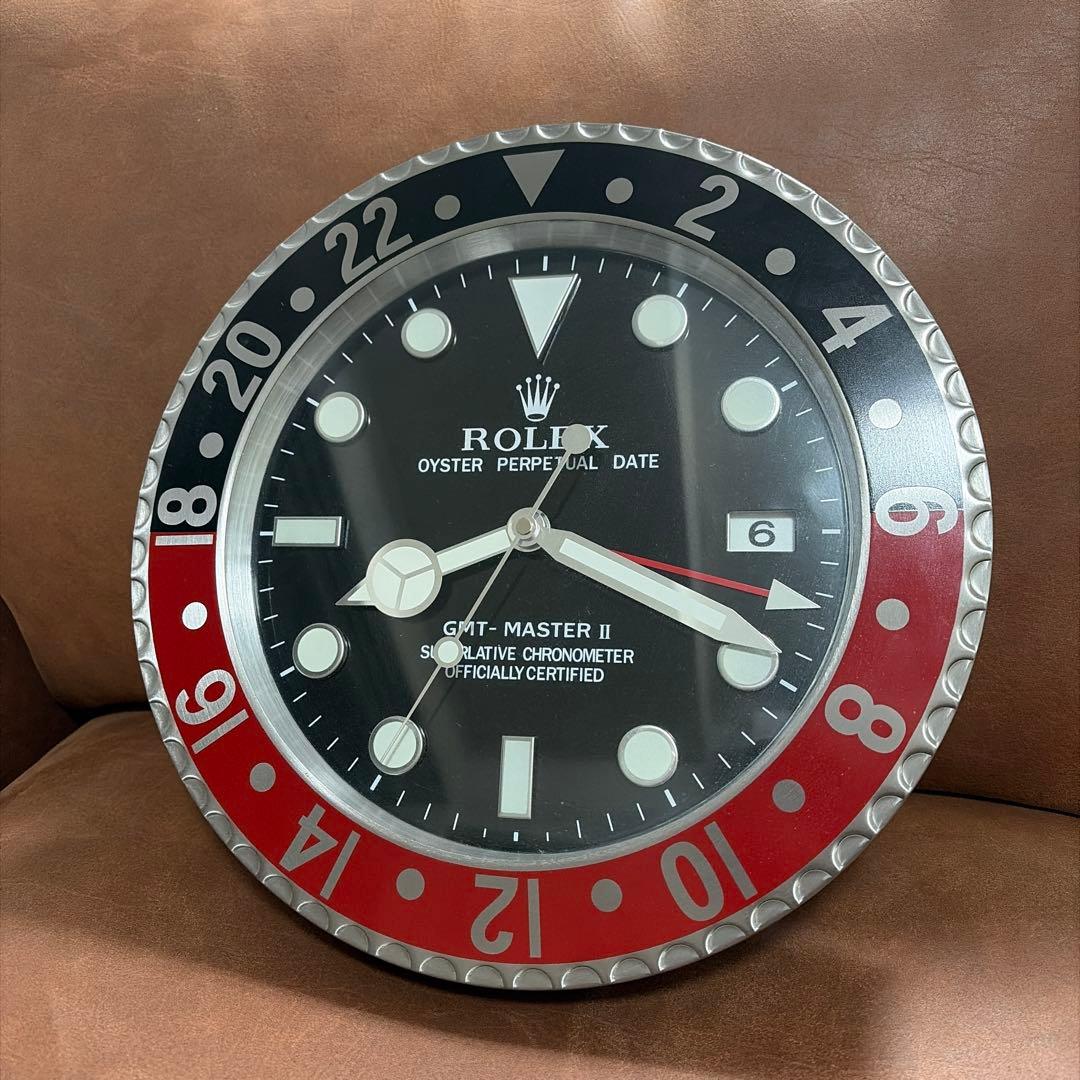 ロレックス　ROLEX GMT-MASTER II 掛時計　高級　レア