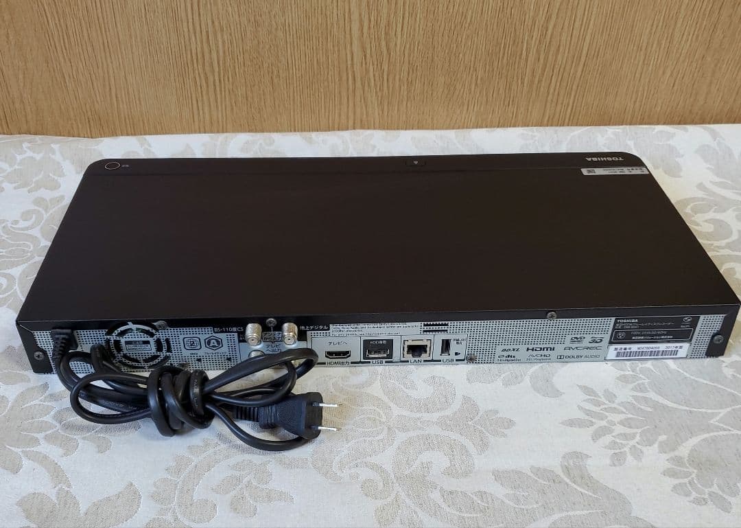 TOSHIBA DBR-W507 ブラック 2017