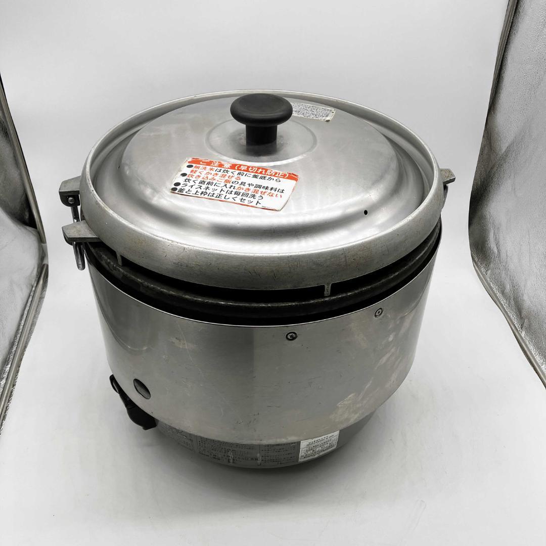 0115-02　2020年製★リンナイ★業務用★ガス炊飯器★3升用