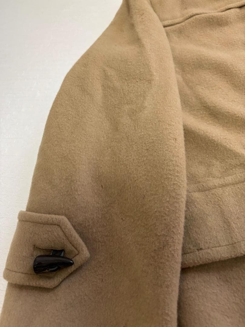 桜さま専用　バーバリー 英国製 ダッフルコート ウール100% ノバチェック