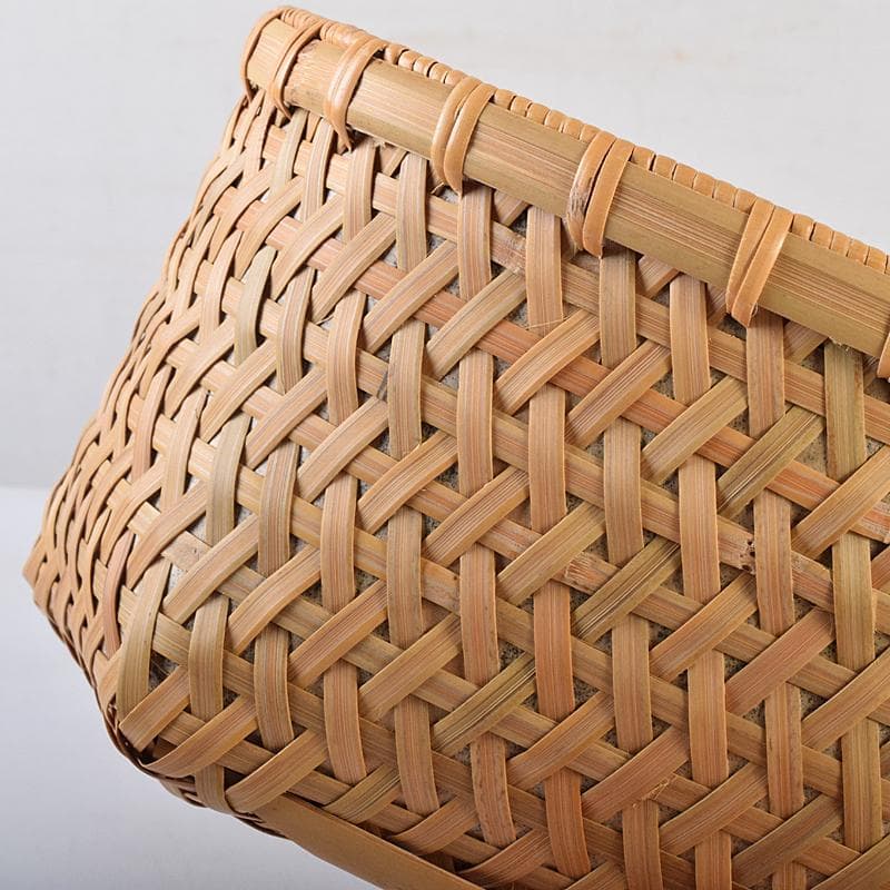 茶道具　長尾宗湖作　利休好　鱗形炭斗　堀内宗完(兼中斎)極め箱　V　R8844B