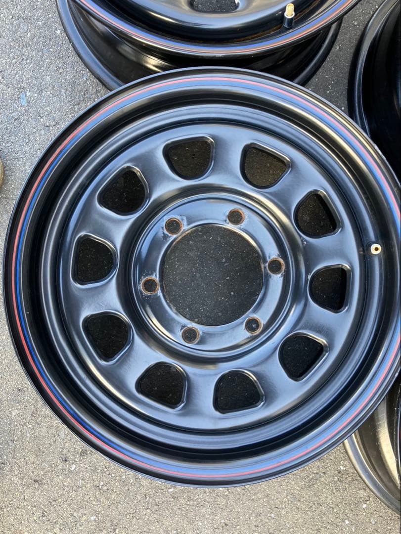 デイトナ BLACK15インチ スチールホイール４本セット