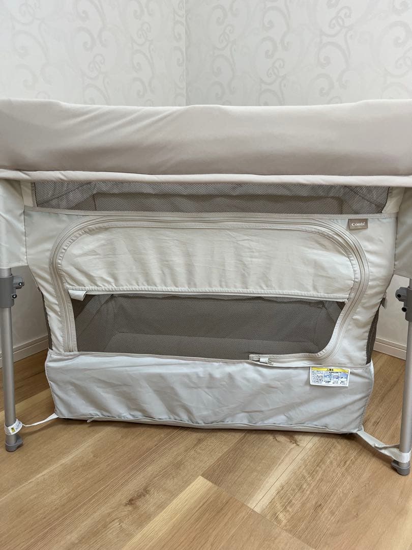 コンビ　Combi ベビー　ベッド　すくすや　トモネル　折りたたみ　高さ2段階