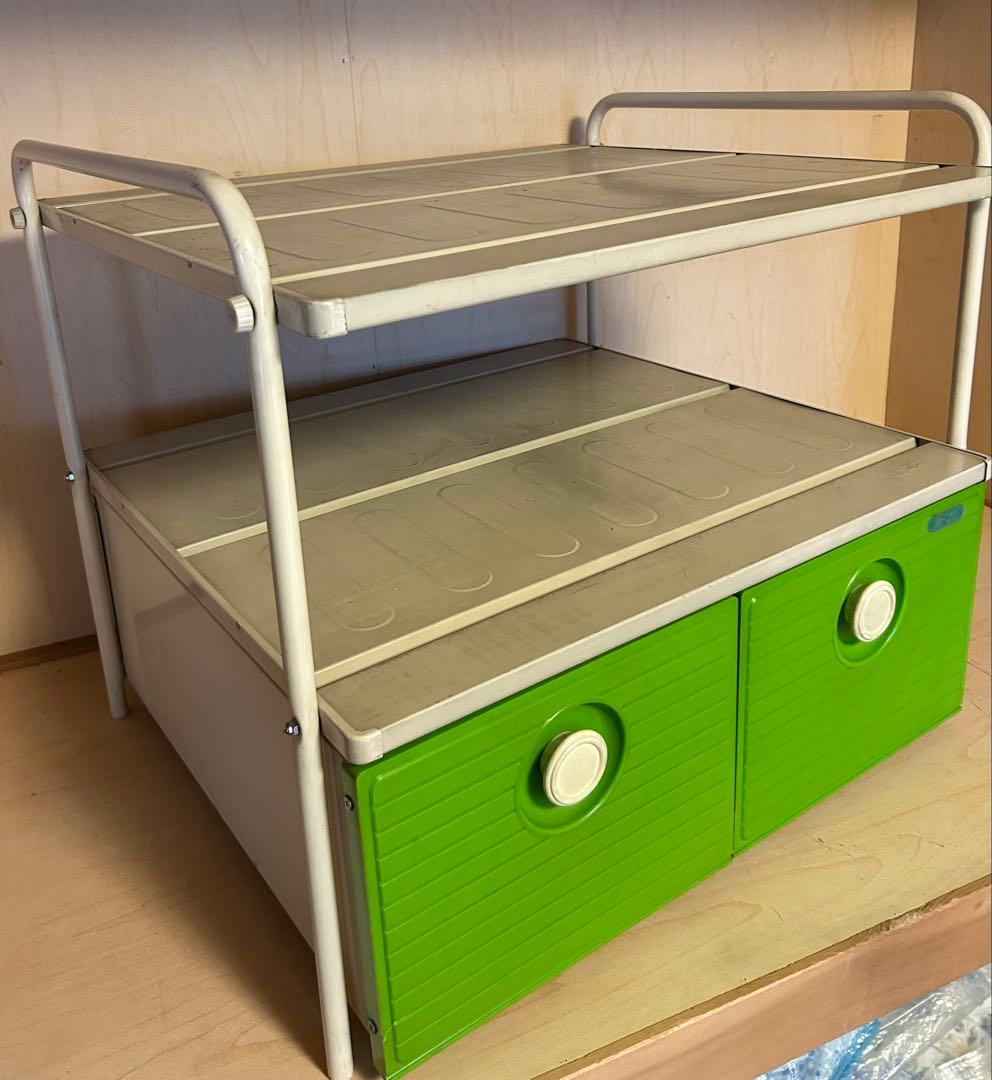 昭和レトロ　希少　ヨドコウ　スチール製押入れ収納　2台　直接お渡し