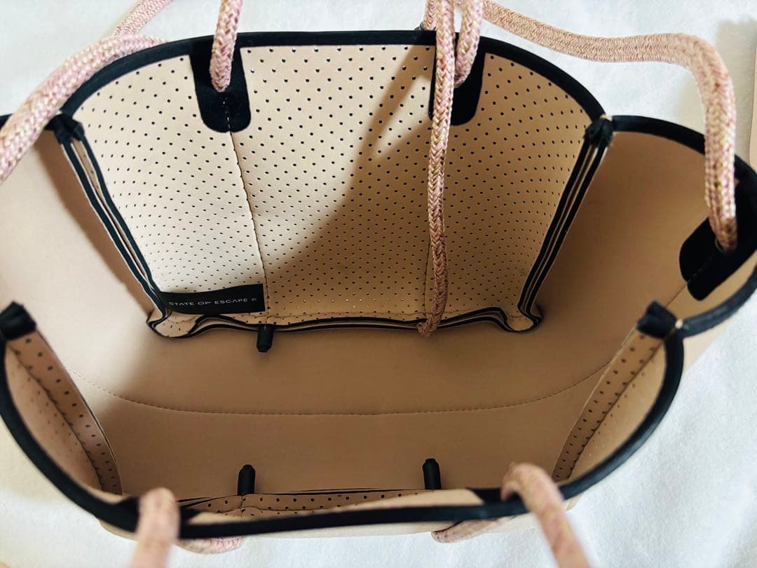 naaaaa様ステイト オブ エスケープ バッグ ベージュ　ピンク blush