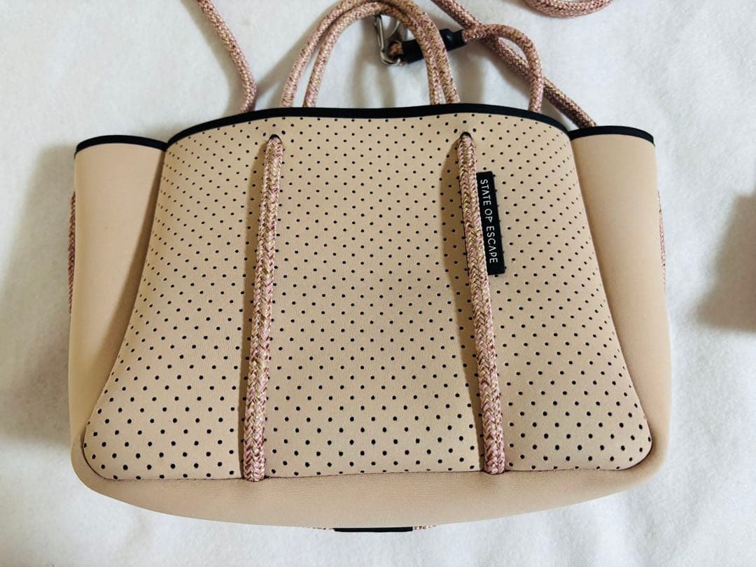 naaaaa様ステイト オブ エスケープ バッグ ベージュ　ピンク blush