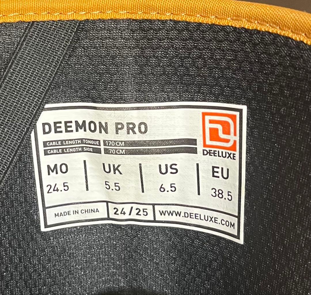 【24-25 モデル】【24.5㎝】 DEELUXE DEMON PRO S4