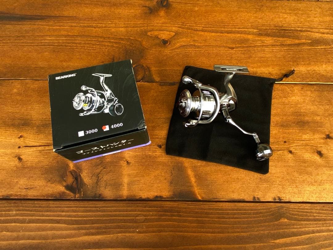 ジギングロッド　3ピースパックロッド　Fujiガイド タイラバ　4000番リール