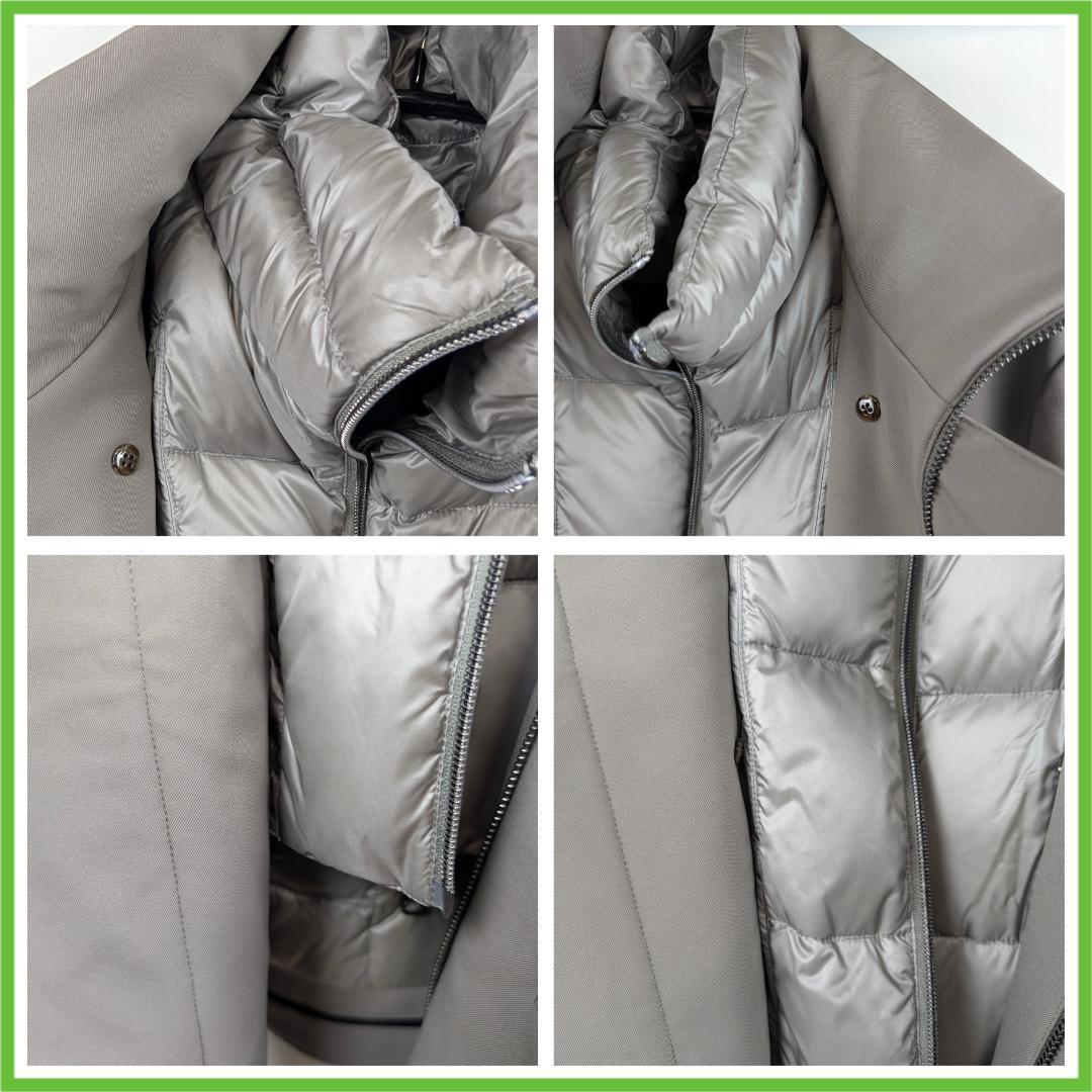 【美品】モンテコーレ Montecore ライナー付き ダウンコート Pコート型