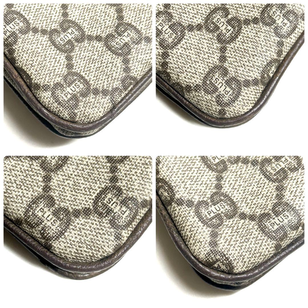 GUCCI✨ショルダーバッグ 2室 GGスプリーム ロゴ金具ギャランティーカード