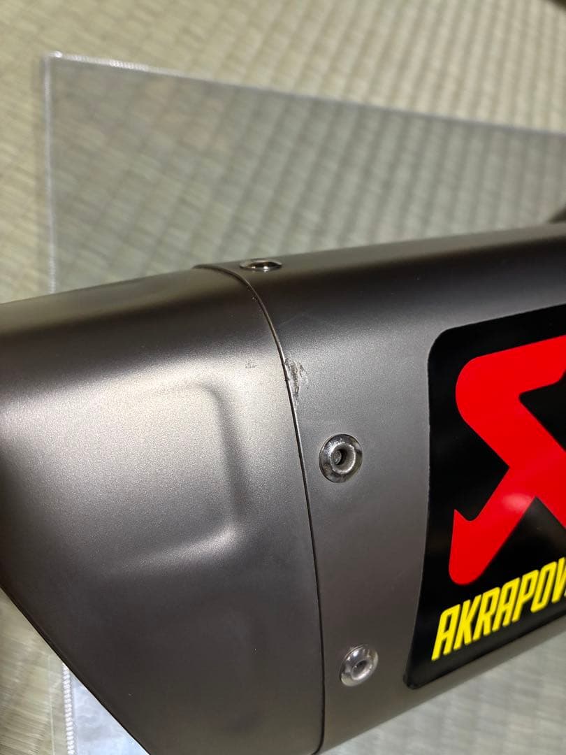 YZF-R1 Akrapovic スリップオン　マフラー　JMCA認証