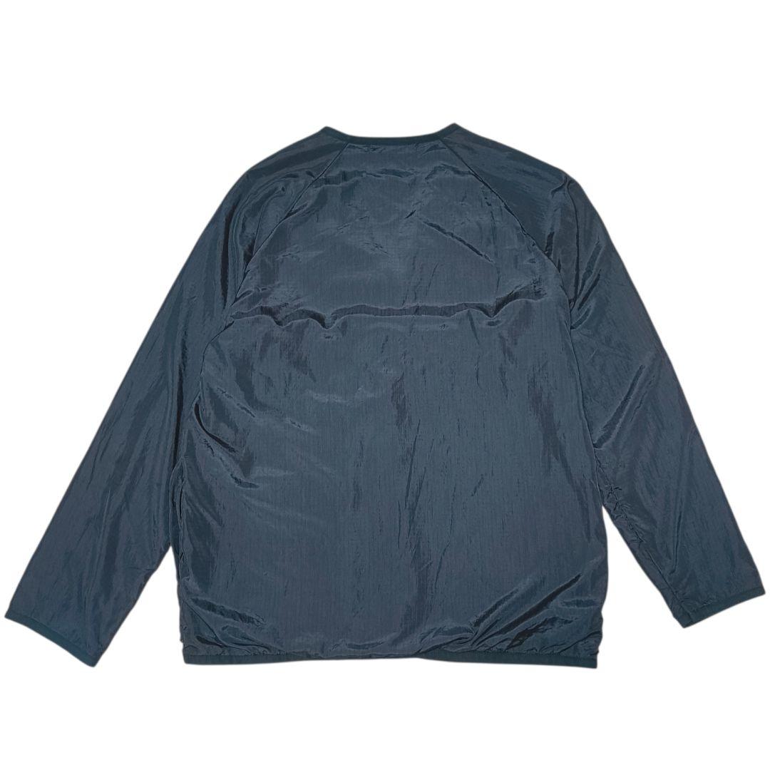 ロンハーマン　sizeM　ナイロンジャケット　ノーカラー　ダブルジップ　黒