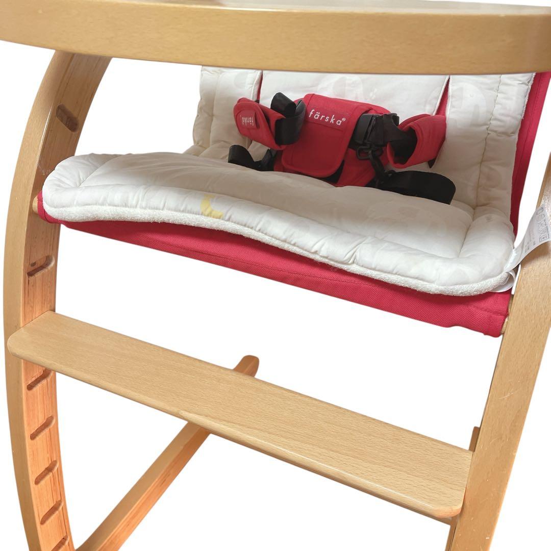 【新生児〜大人まで】 farskaスクロールチェア プラス クッションセット