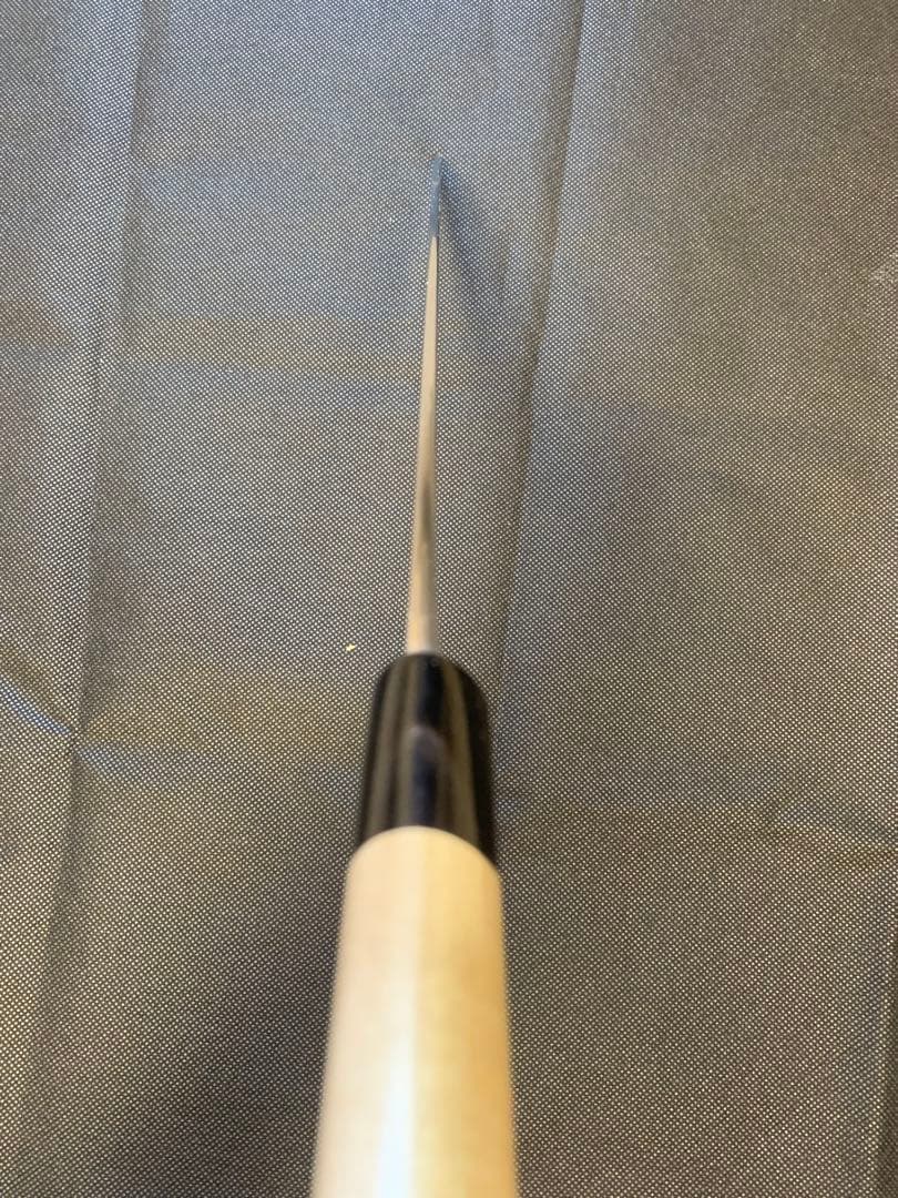 重房作　鍛地　柳刃包丁 スウェーデン鋼　尺　桐箱付300mm