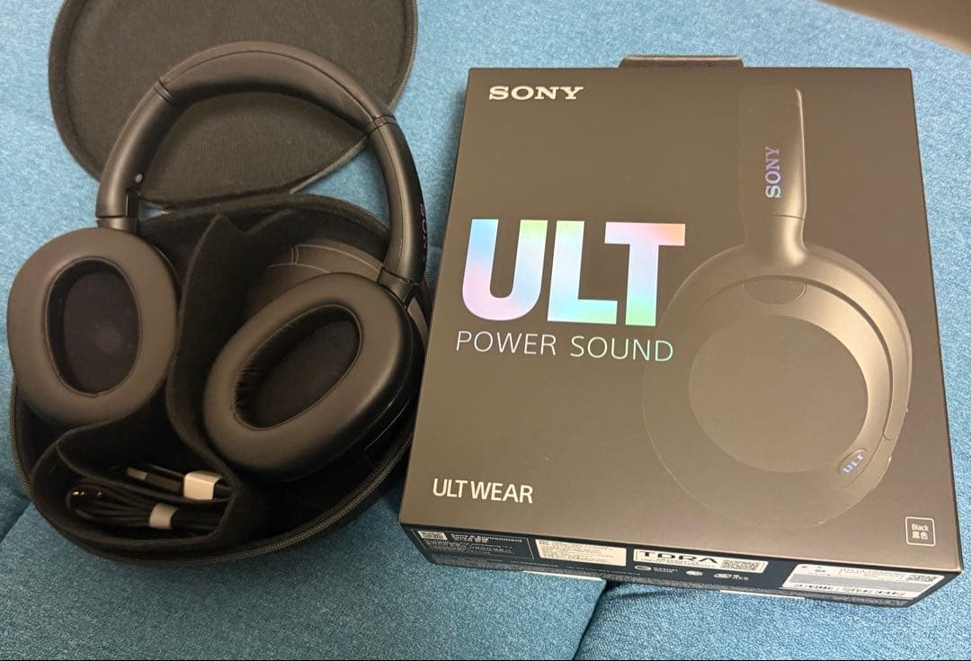 即日発送！SONY WH-ULT900N ワイヤレスヘッドホン 黒
