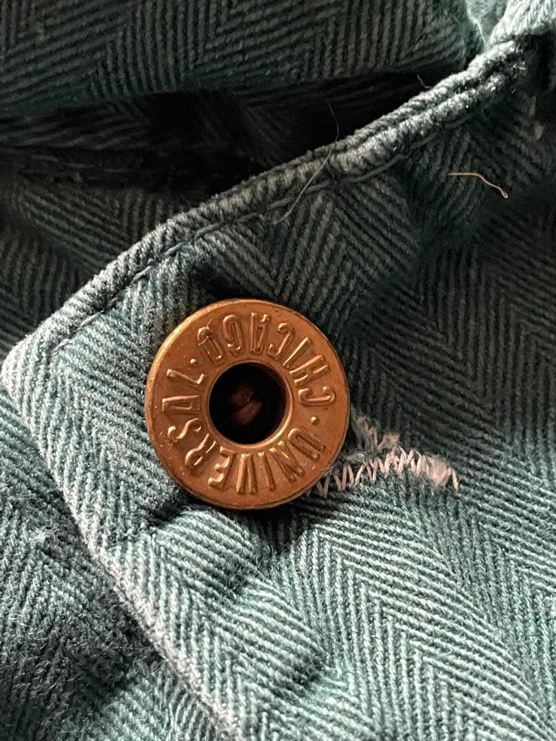 さ*う様 50s US製 HBT ワーク オールインワン つなぎ カバーオール