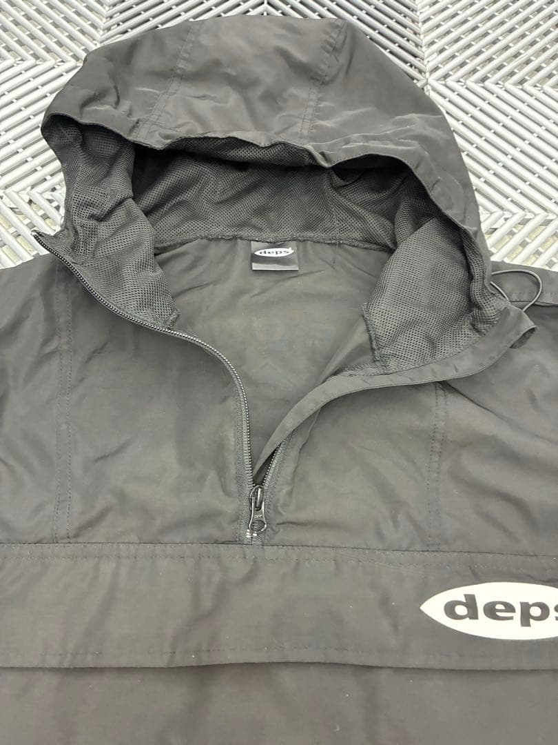 Mサイズ！撥水！デプス アノラックジャケット バックプリント アウトドアスタイル