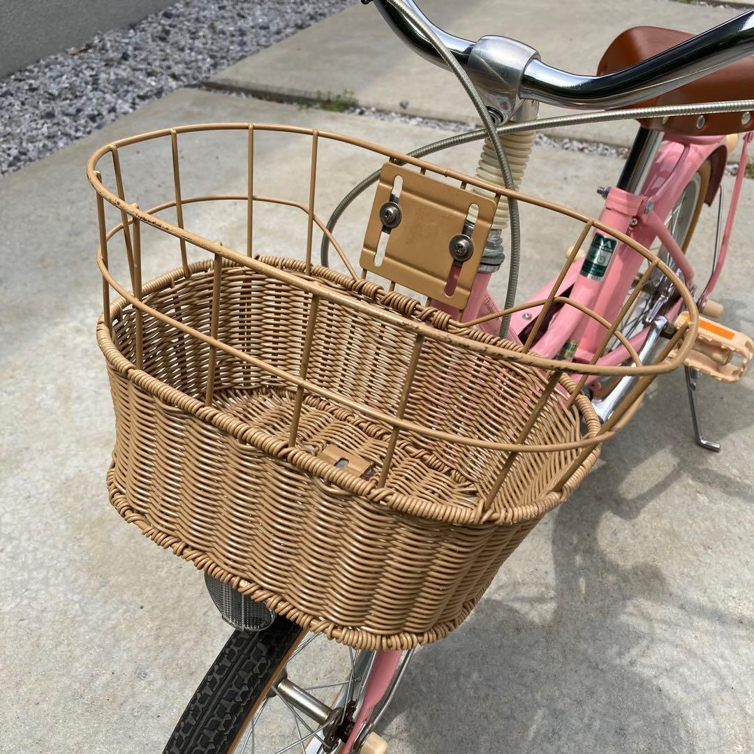 【引取限定】16インチ　キッズ自転車　ブリヂストン　ピンク　HACCHI ハッチ