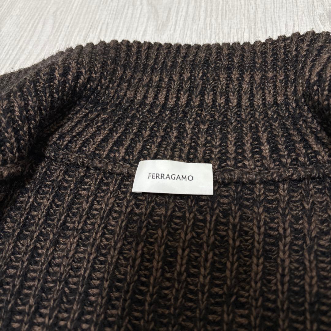 西宮のイニエスタ FERRAGAMO フェラガモ ドライバーズニット