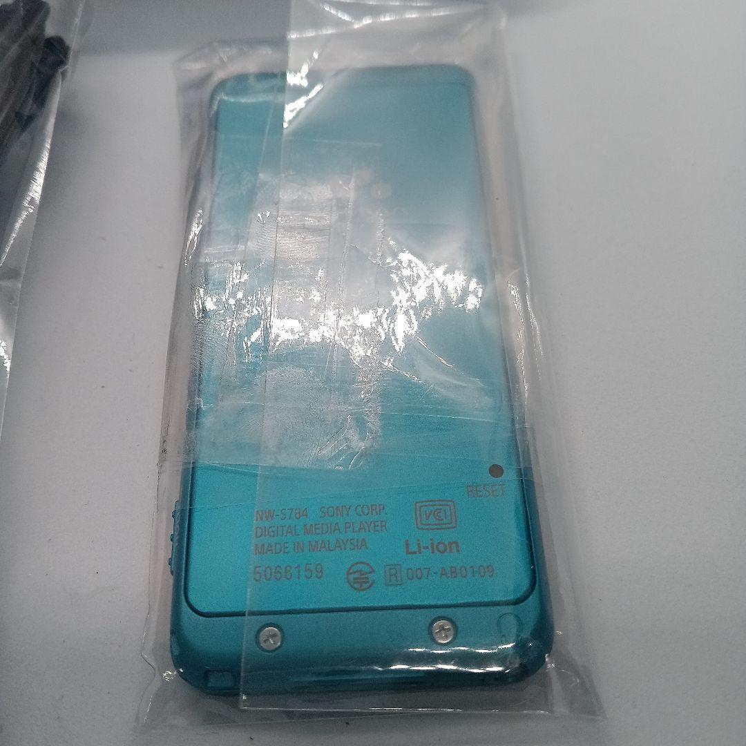 ほぼ新品SONY NW-S784デジタルオーディオプレーヤー 青