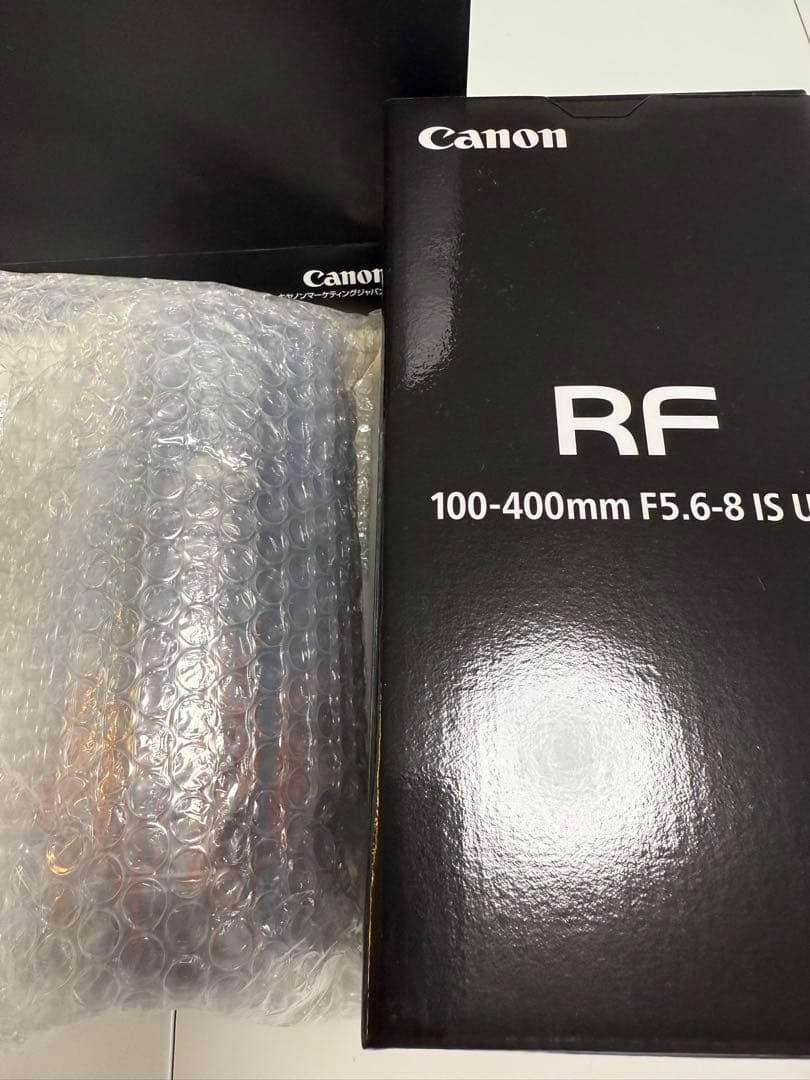 新品未使用 Canon RF100-400mm キャノン　カメラ　望遠　野球