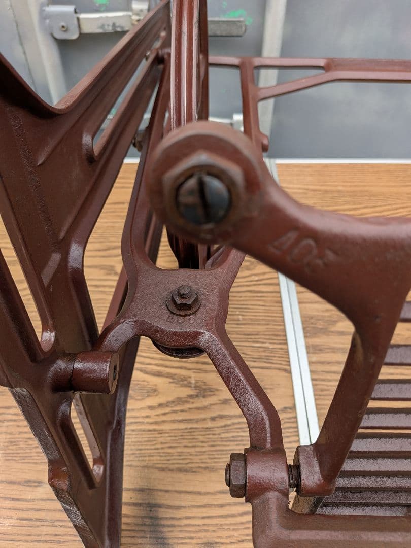 JANOME ジャノメ 足踏みミシン脚　アンティーク♦脚車台付き♦