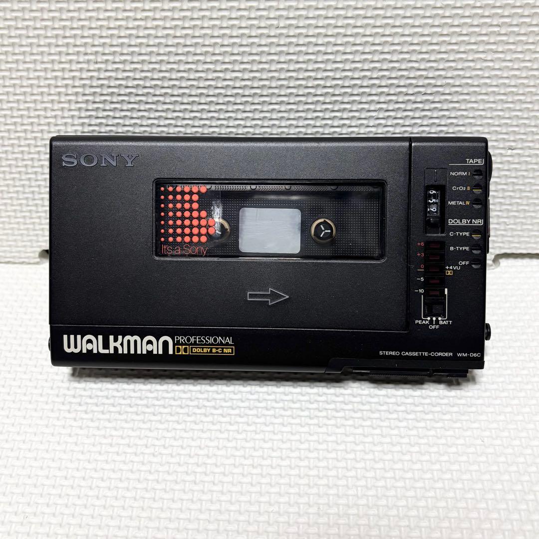 希少！SONY WALKMAN プロフェッショナル WM-D6C 外箱付き