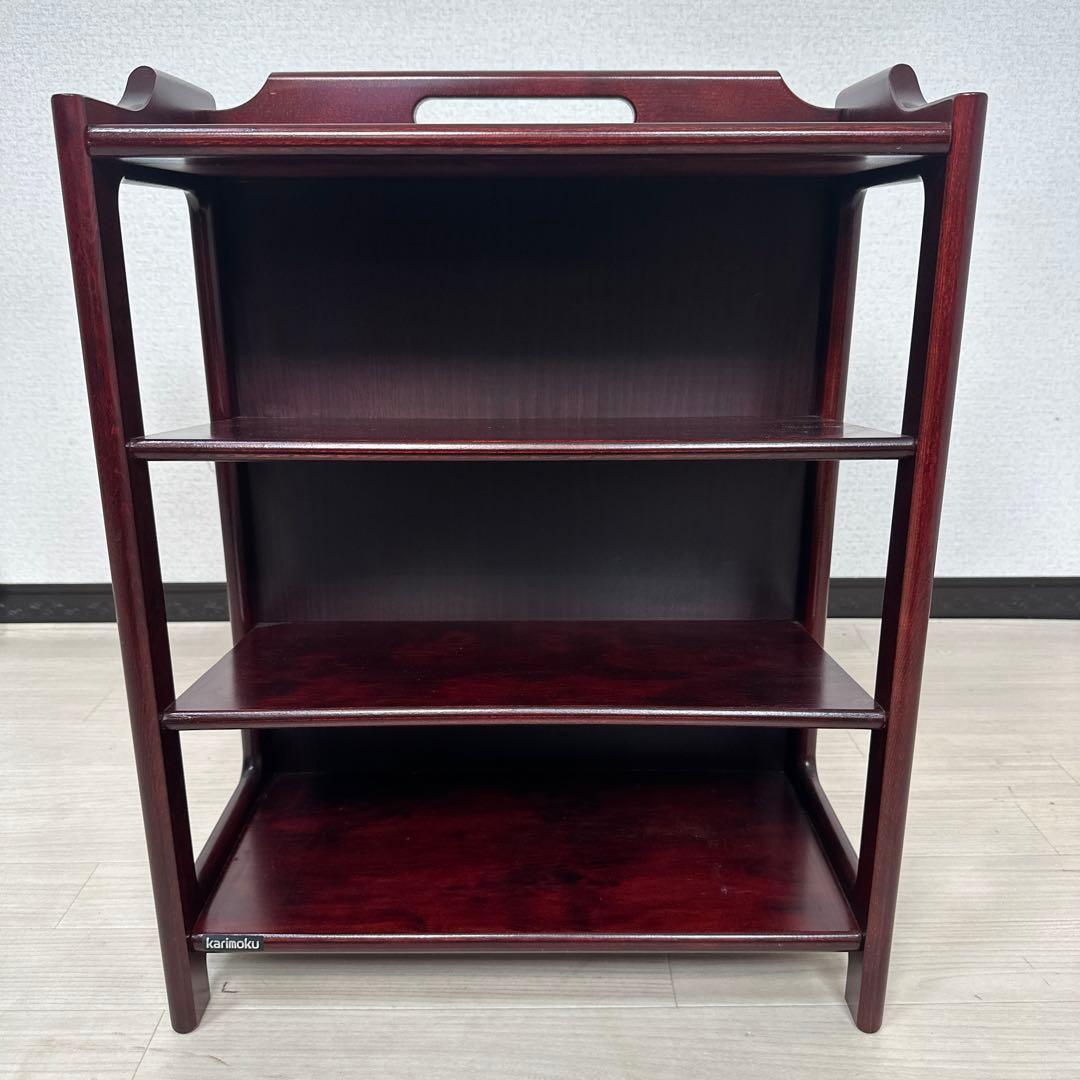 展示品 カリモク スリッパラック コンパクト 玄関収納 スリッパ入れ i1※