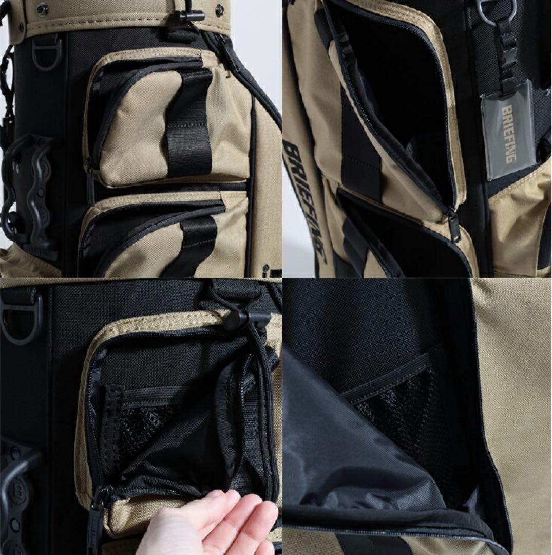 n*n様 ブリーフィング キャディバッグ 8.5型 CR-6 ヘッドカバーセット