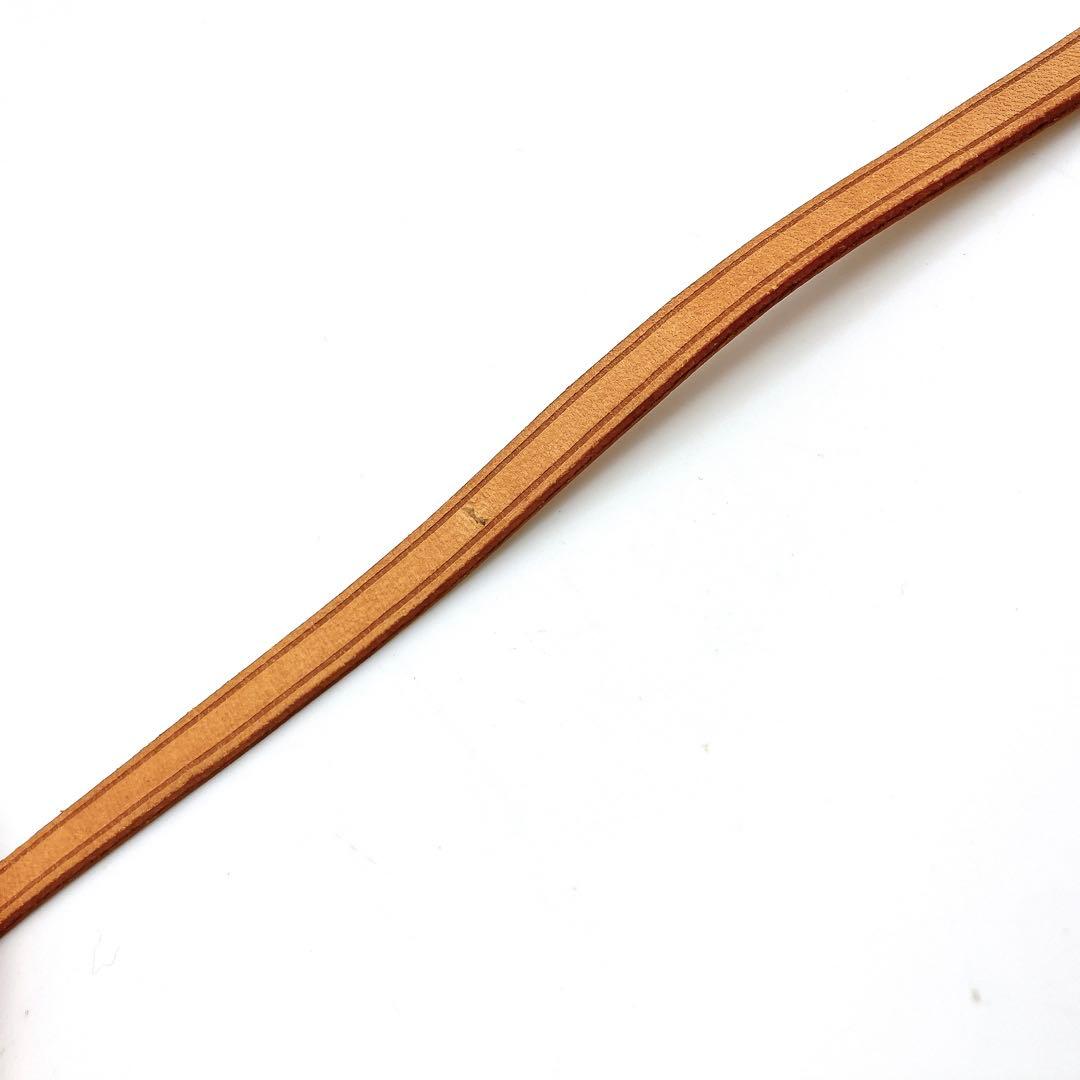 【LOUIS VUITTON】アクセサリーポーチ用　ストラップ　ヌメ革60cm.