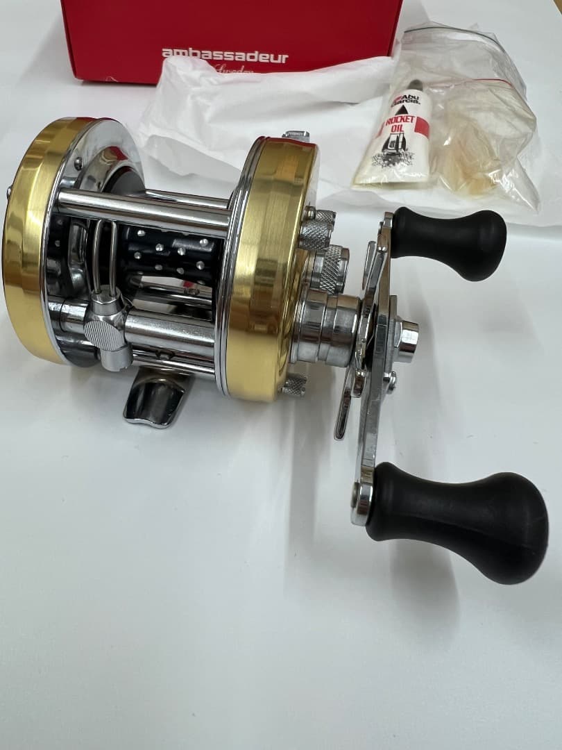 稀少 アブガルシア(Abu Garcia) アンバサダー 5501CS 左リール