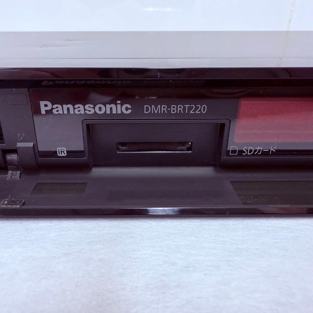 Panasonicパナソニック DMR-BRT220 DVDレコーダー　動作良好
