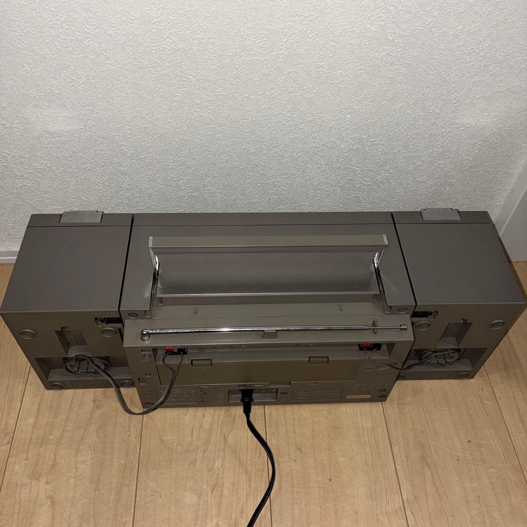 貴重　動作品　National RX-C46 ポータブルステレオコンポ