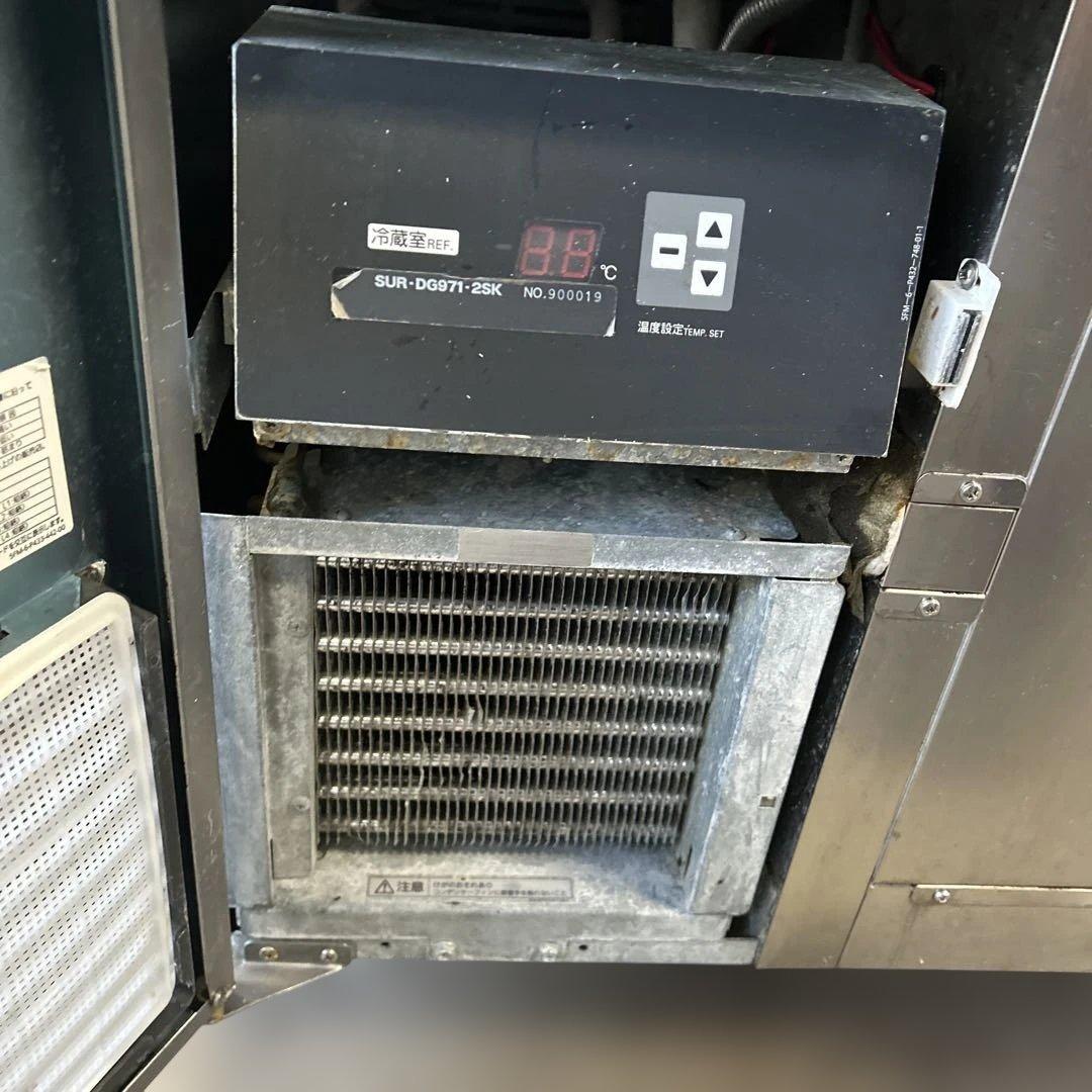 7178 パナソニック ドロワー冷蔵庫 SUR-DG971-2SK 2019年製