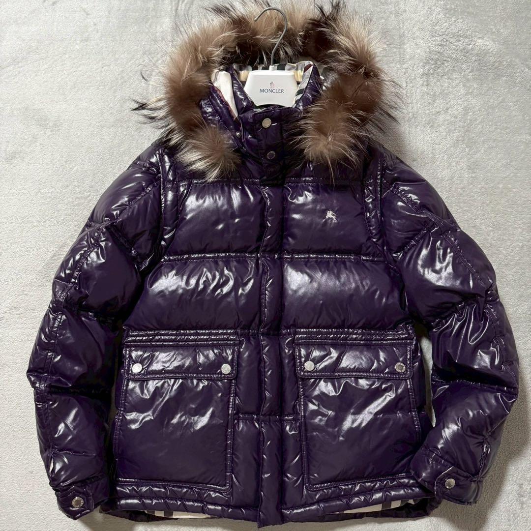BURBERRY BLACK LABELダウンジャケット 3way y2k