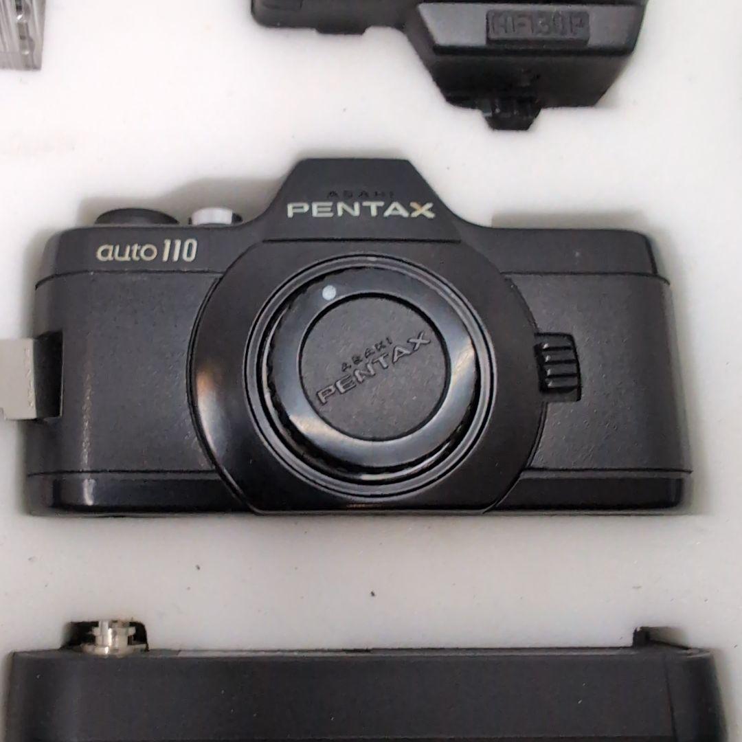 動作確認済PENTAX auto 110 フィルムカメラ 24mm F2.8付き