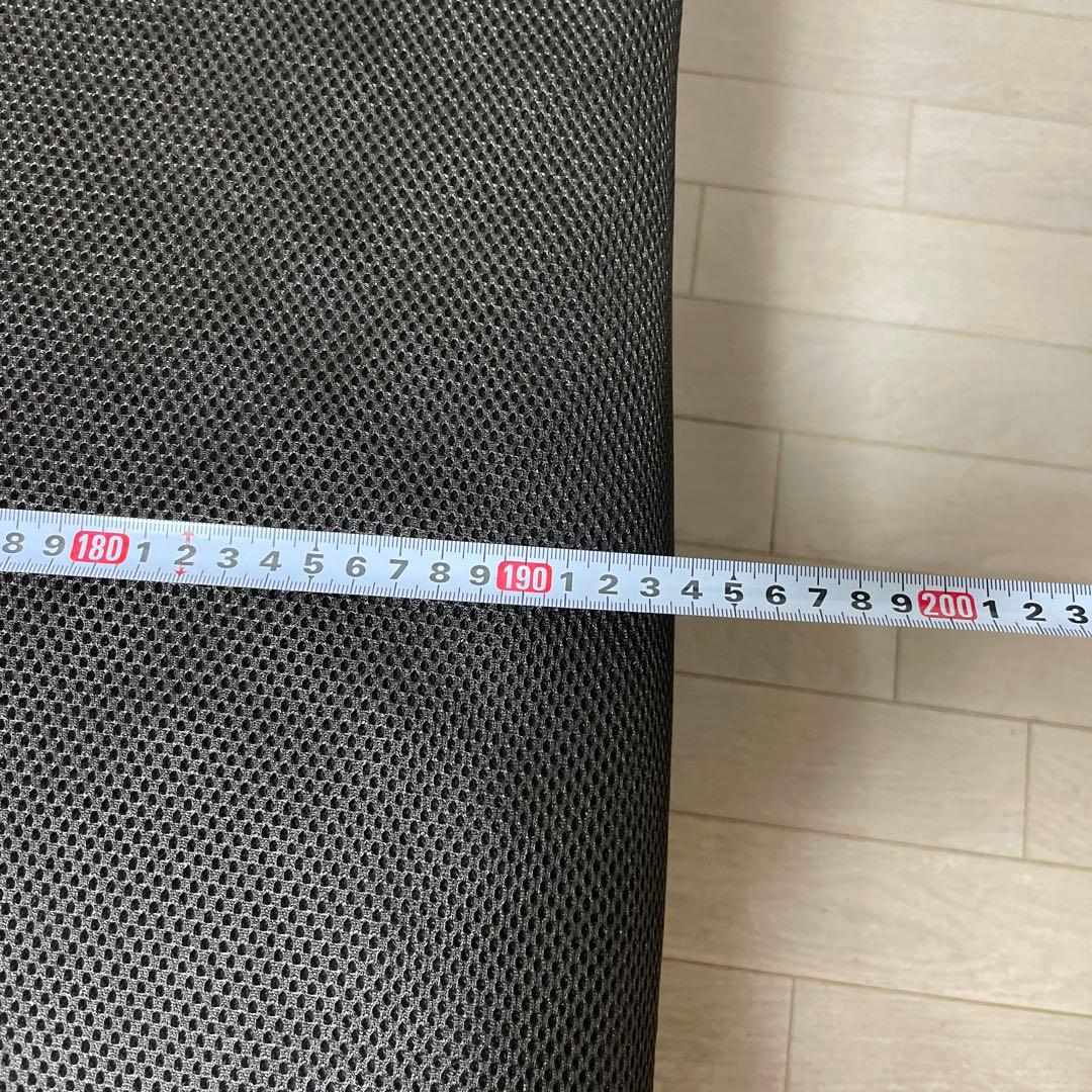 折りたたみベッド ダークブラウン メッシュ