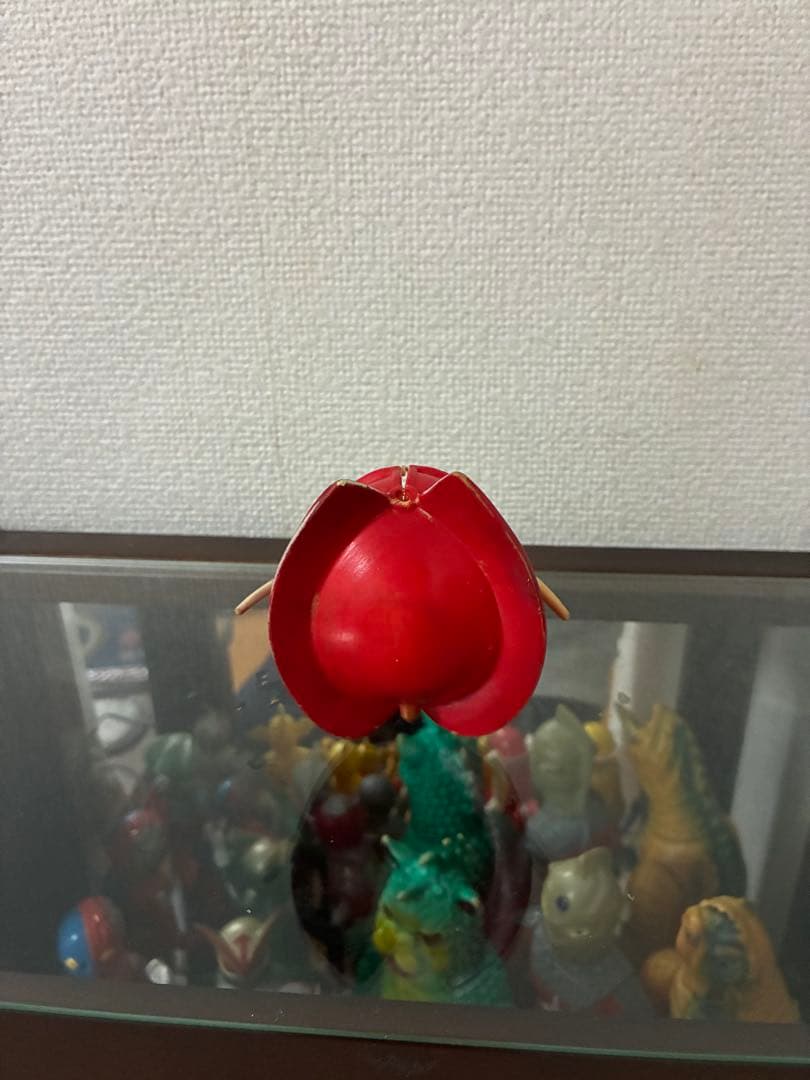 当時物　ブルマァク　レッドマン　面取れソフビ　約30㎝