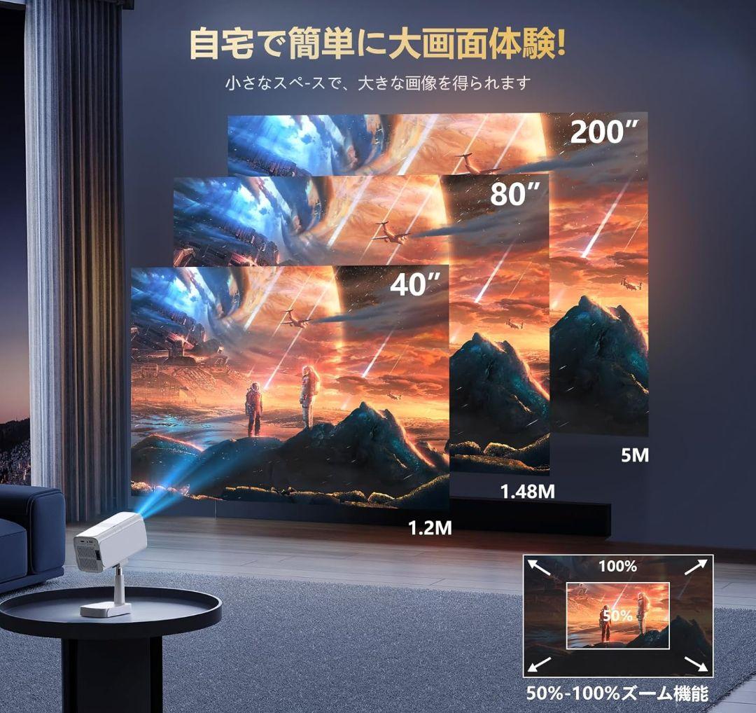 新品未開封 高性能最新プロジェクター