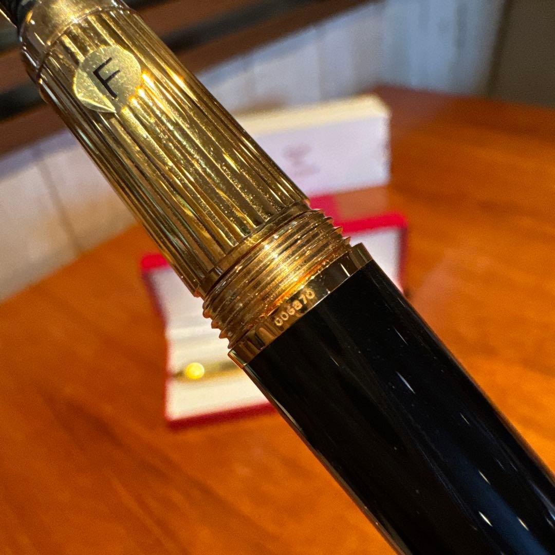 Must de Cartier カルティエ 万年筆 18k