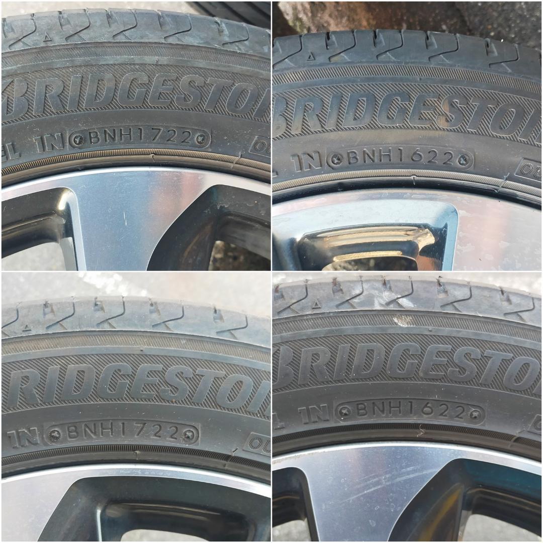 レガシィB4 (BN9) 純正ホイールとレグノGR-XⅡ4本セットのうち3／４