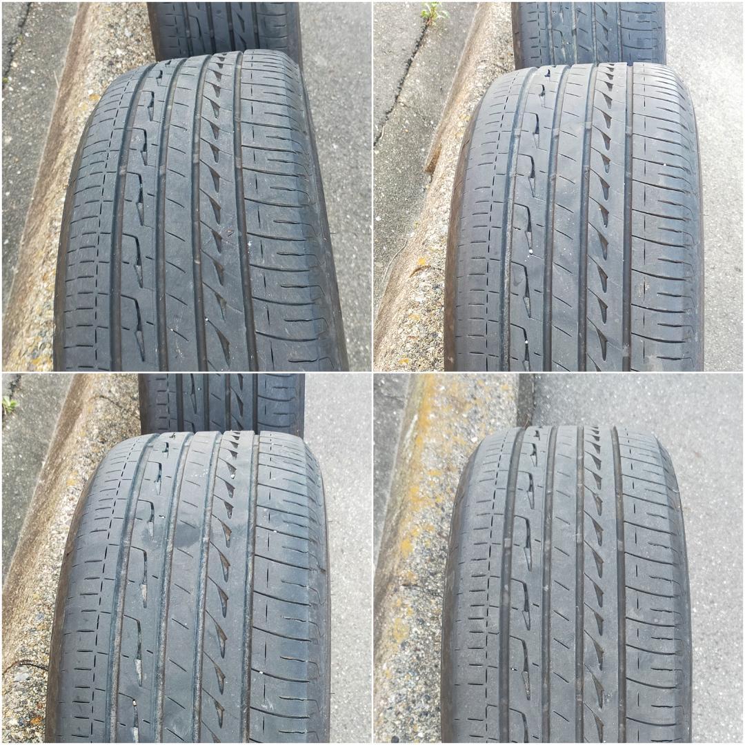 レガシィB4 (BN9) 純正ホイールとレグノGR-XⅡ4本セットのうち3／４