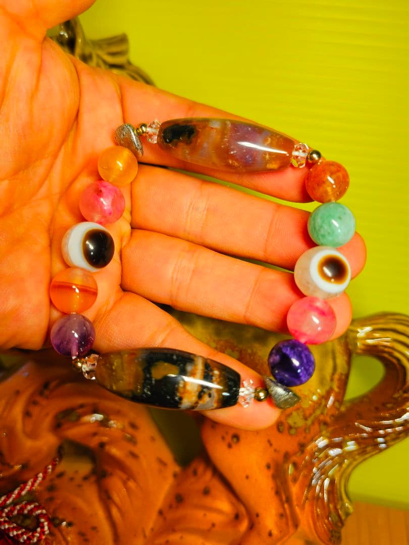 超開運‼️干支(馬)の置物と新春開運ブレスの2点セット