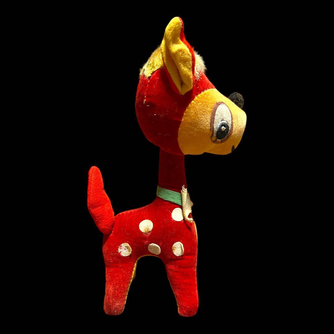 【限界価格！】《入手困難》昭和レトロ 内藤ルネ 陶器製バンビ親子セット 置物