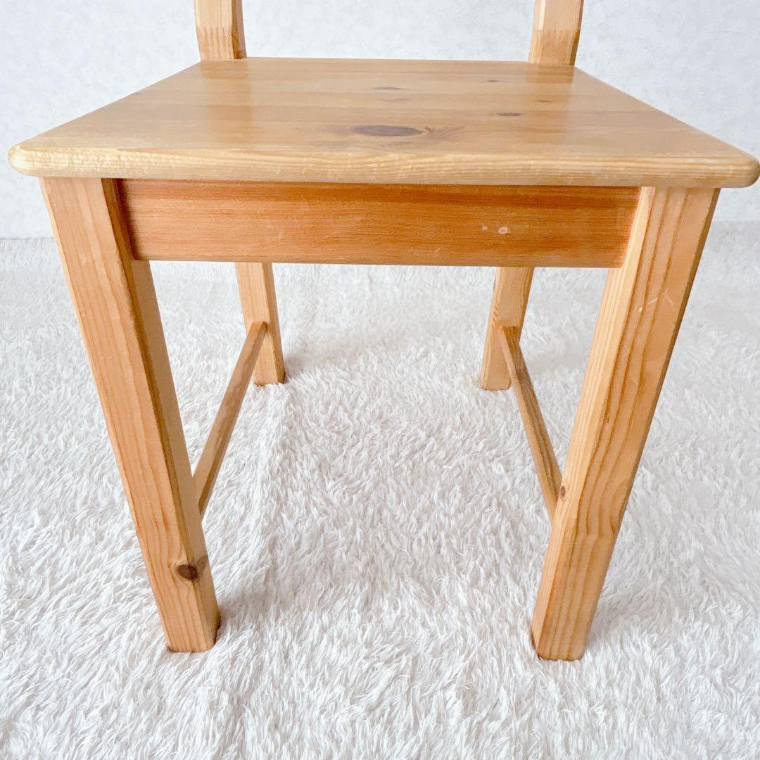 廃番 美品】IKEA IVARイーヴァル チェア 天然木 ダイニング リビング