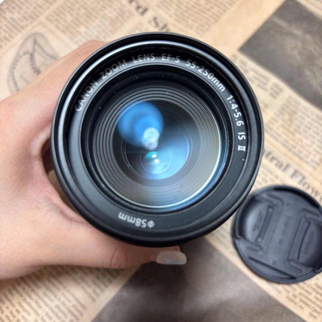 CanonEOSKissX7本体EF-S55-250mmレンズ
