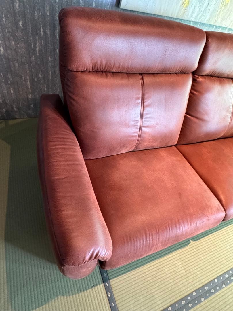 東京インテリア 電動リクライニング2人掛けソファ