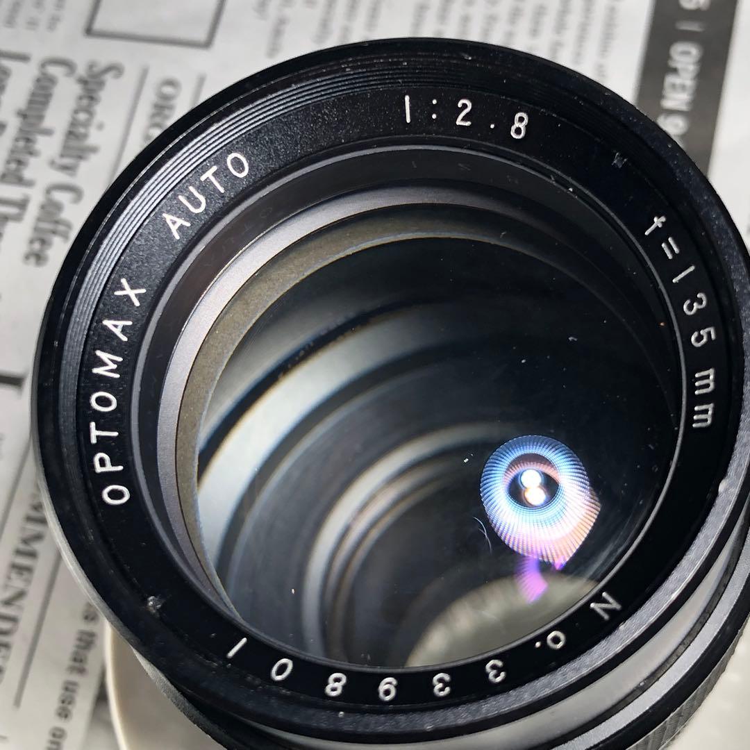 レア？　OPTOMAX AUTO 135mm f2.8 m42マウント