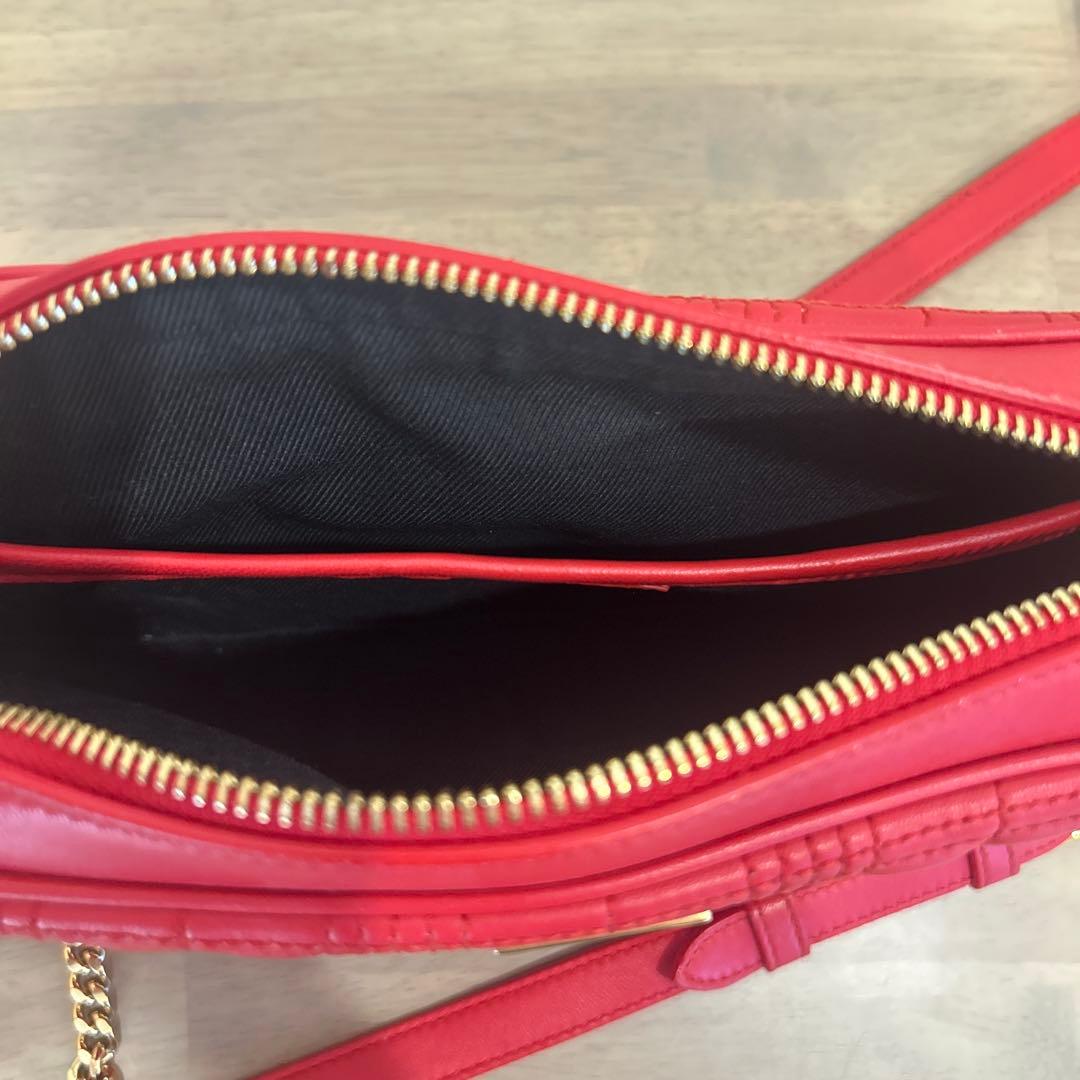 バーバリー　ショルダーバッグ　赤