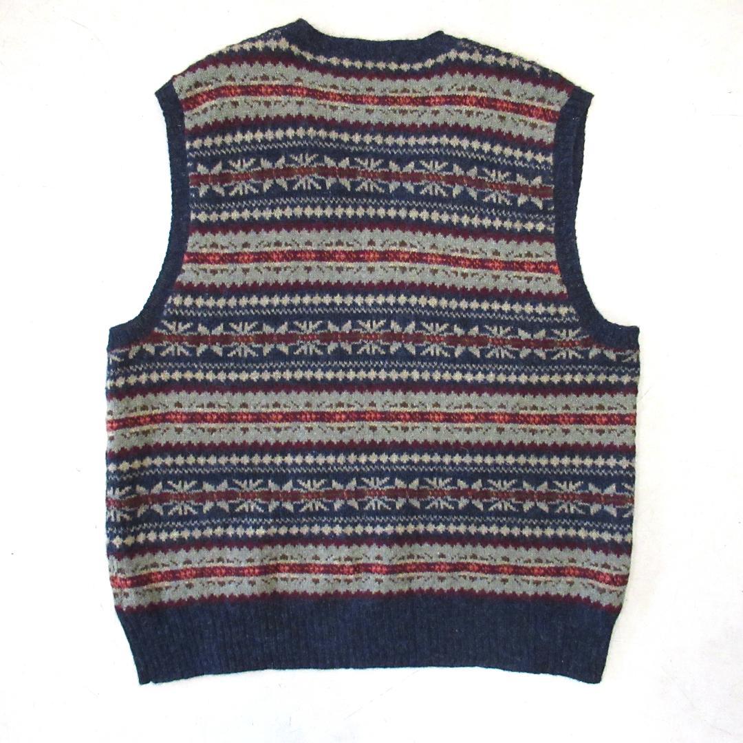 RalphLauren フェアアイル柄 アルパカ ウールベスト